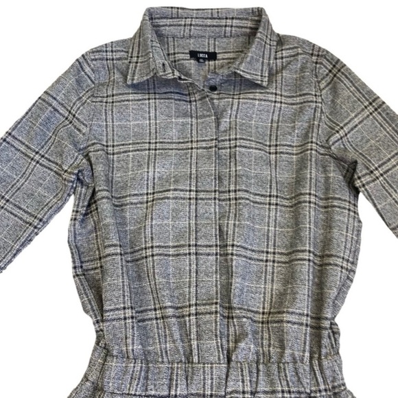 Urban Outfitters x Lucca Couture ‘Dylan’ Plaid Longsleeve Jumpsuit Coveralls XS - Picture 6 of 16